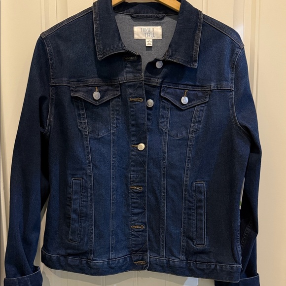 Time and Tru Dark Blue Denim Jacket - Picture 1 of 5